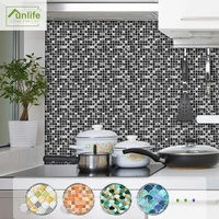 funlife%c2%ae mosaic waterproof tile stickers home decoration self adhesive kitchen easy to clean removable peel stick wall sticker