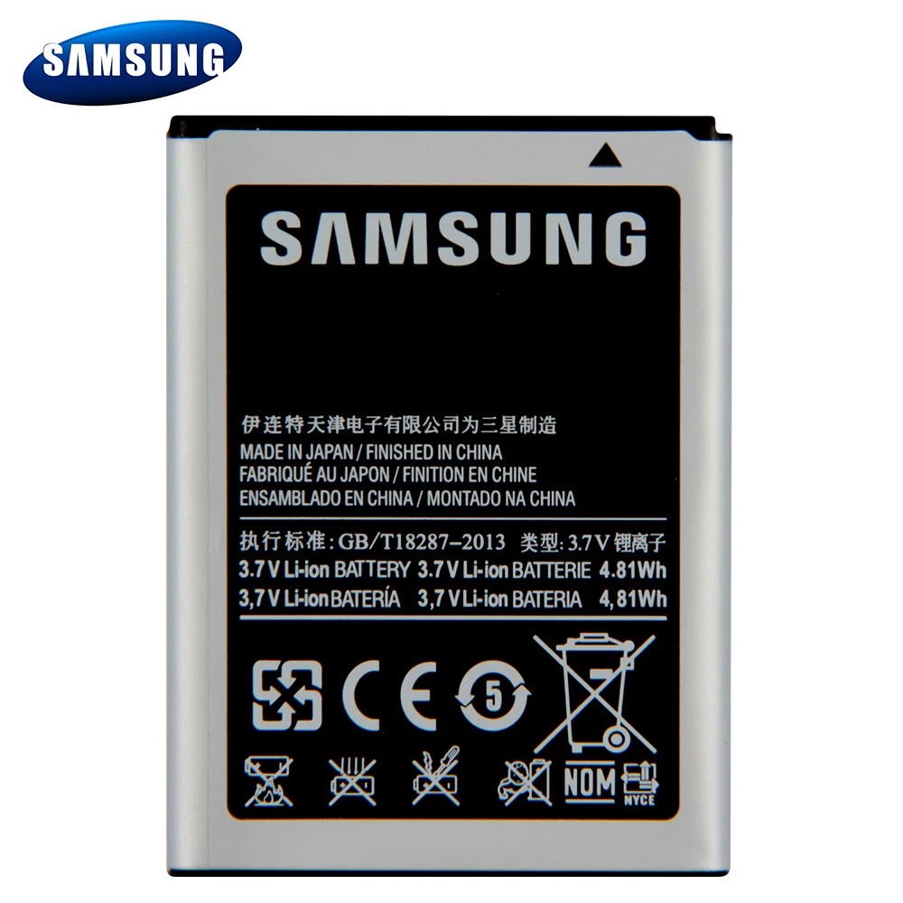 Аккумулятор для телефона Samsung EB464358VU GT S6358 S7500 S6102E S6802 S6352 S7508 S6010 S6818u S6500D S6812I 1300
