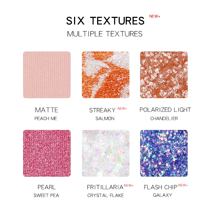 Палитра теней для век с блестками 28 цветов| |