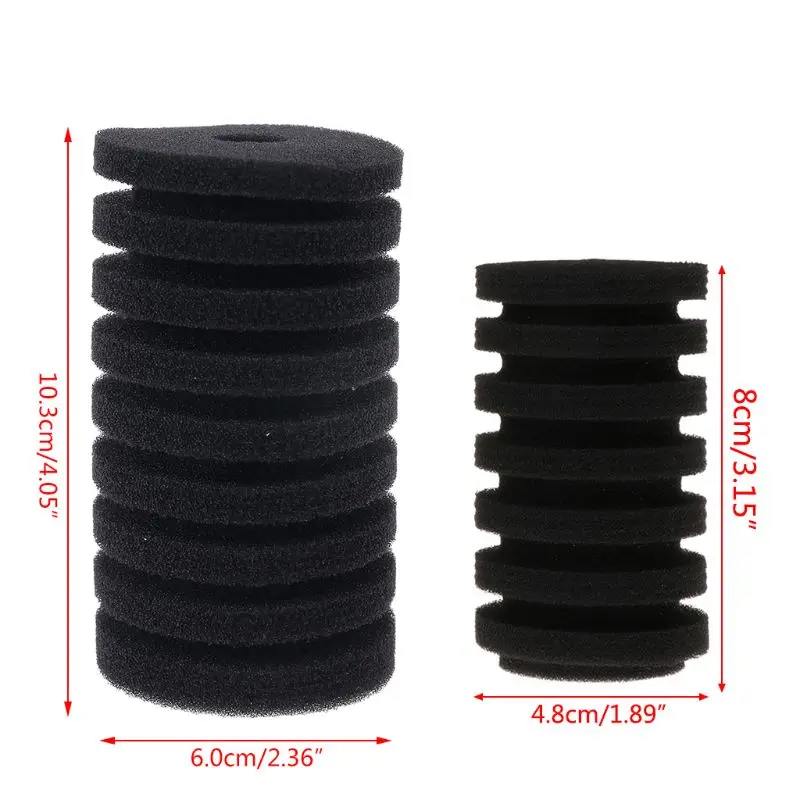 

Aquarium Filter Sponge For QS Filter Fish Tank Air Pump Biochemical Replacement