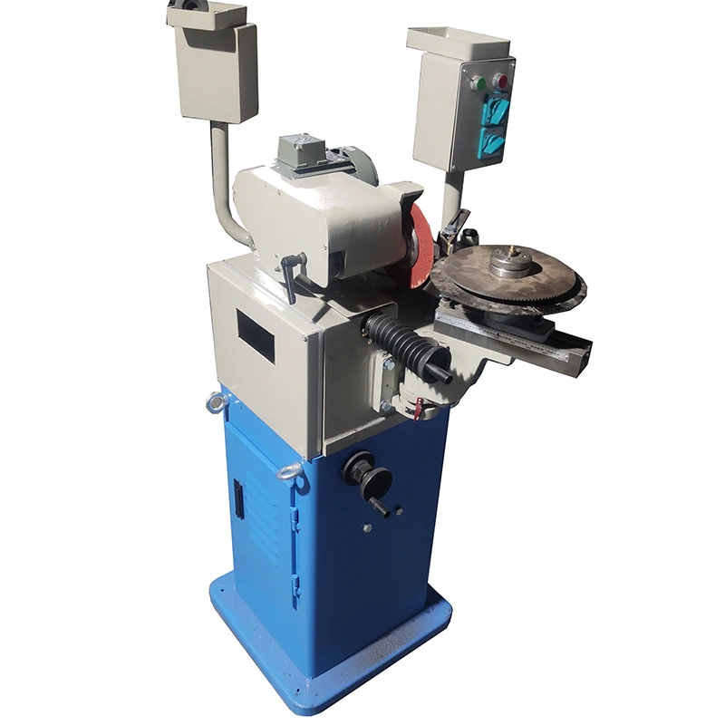 circular saw blade sharpener gear tooth/teeth grinding machine China low price mini portable cnc automatic/manual hss