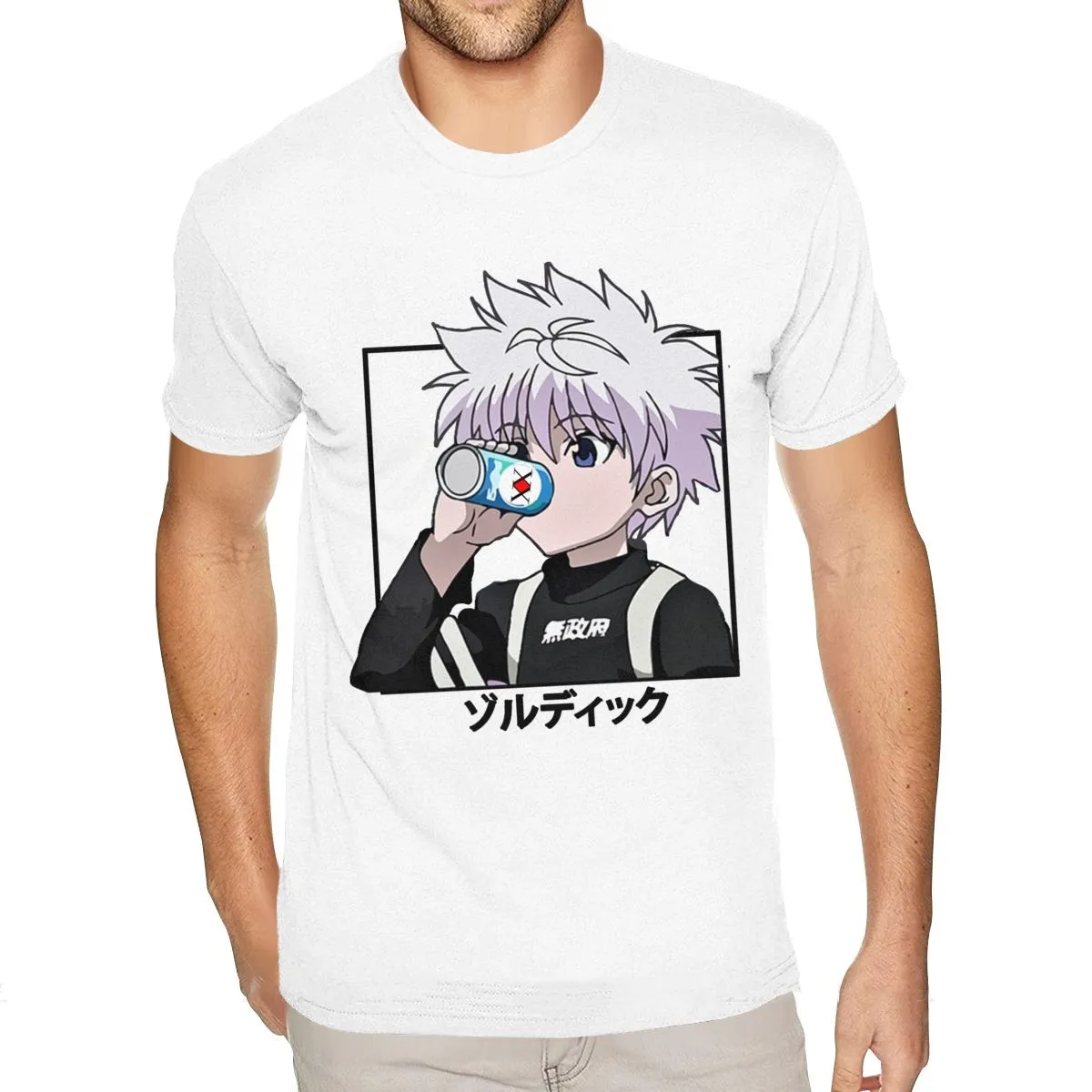 Хоть Hunter X HxH футболки с аниме рисунком маленьких мальчика на рост от 80 до тенниска