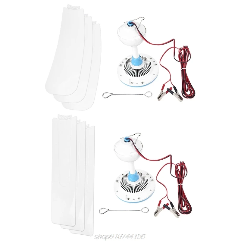 Бесшумный потолочный вентилятор с 3 лопастями постоянный ток 12 В кабель 4 5 м 36