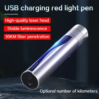 high quality rechargeable laser source fiber optic cable tester 5 15 20 30km lithium battery visual fault locator scfcst