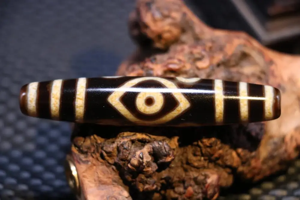 Талисман с большим сокровищем волшебная энергия тибетский старый агат тотем 6