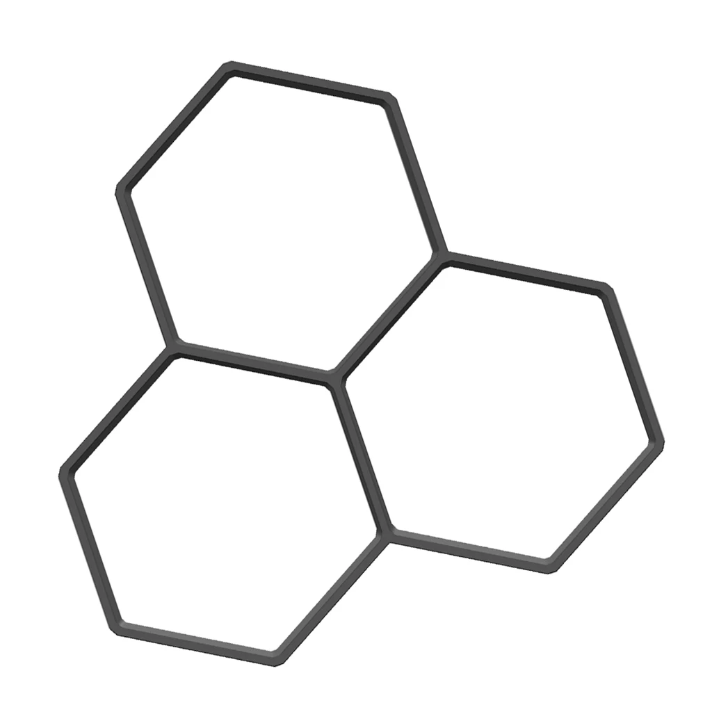 Шестигранная подъездная дорожка тротуарная кирпичная патио садовая бетонная