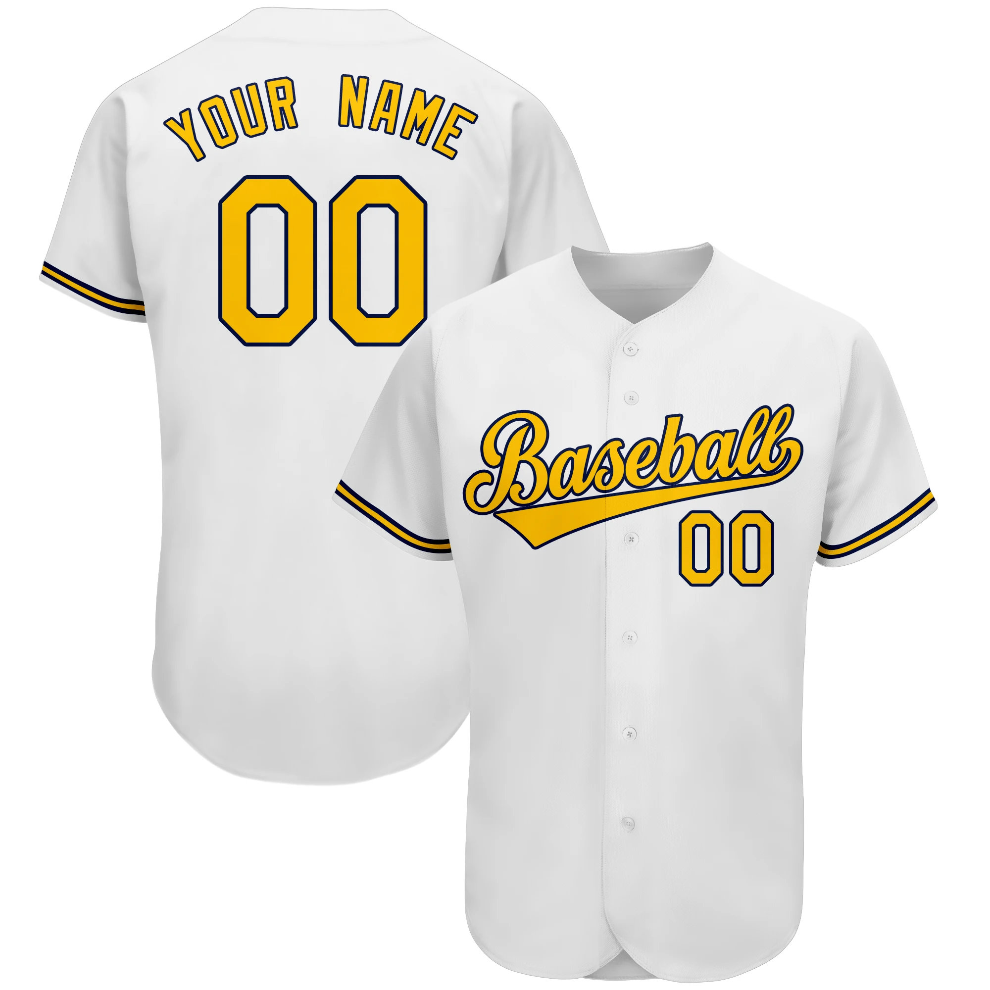 Custom Baseball Jersey Wholesale Customized Print Name/Numbers Breathable Soft Mesh Tee Shirts for Men/Youth Outdoors Gift