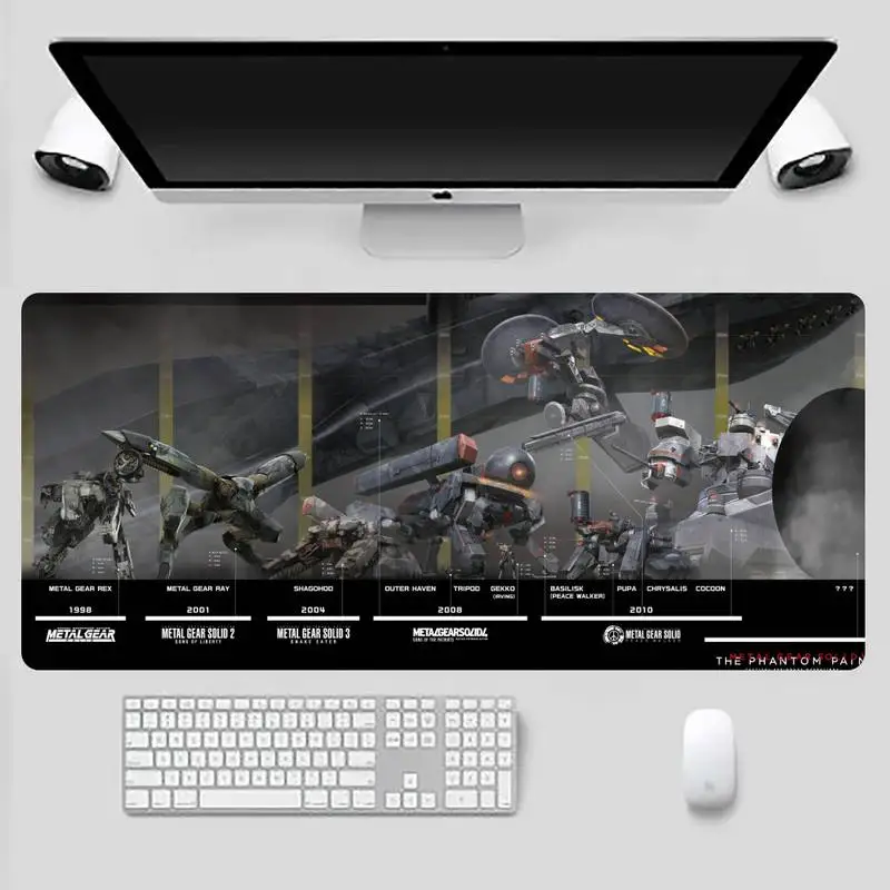 

Metal gear solid Durable Rubber Mouse Mat Pad Game Office Work Mouse Mat pad X XL Non-slip Laptop Cushion mouse pad