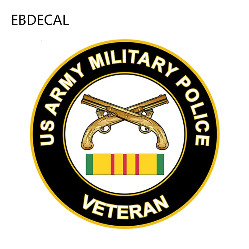 Ebdeckle США армия военная полиция Ветеран для Авто/бампер/окно/настенные наклейки DIY
