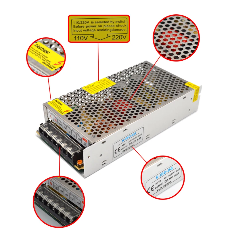 Импульсный источник питания трансформатор переменного тока 5 В 12 48 от 220 до