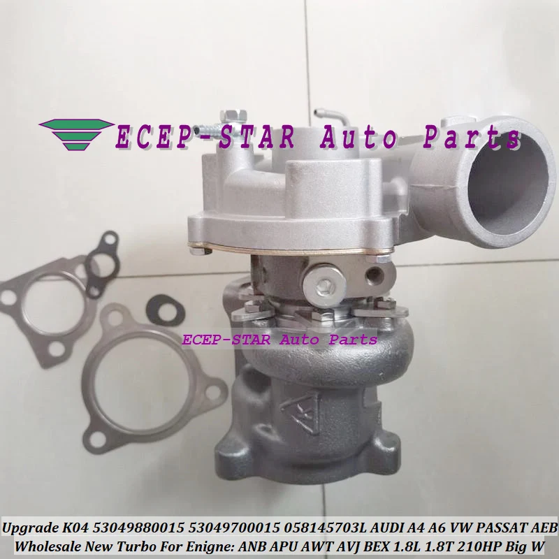 Бесплатная доставка K04 015 53049880015 53049700015 турбо для AUDI A4 A6 1995 Volkswagen VW PASSAT 1.8L AEB ANB APU AWT AVJ