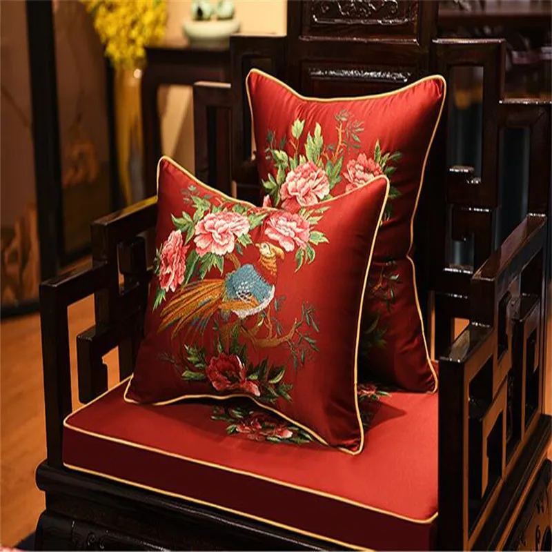 Бесплатная доставка Классическая Феникс Подушка с внутренним 50x50 см подушка