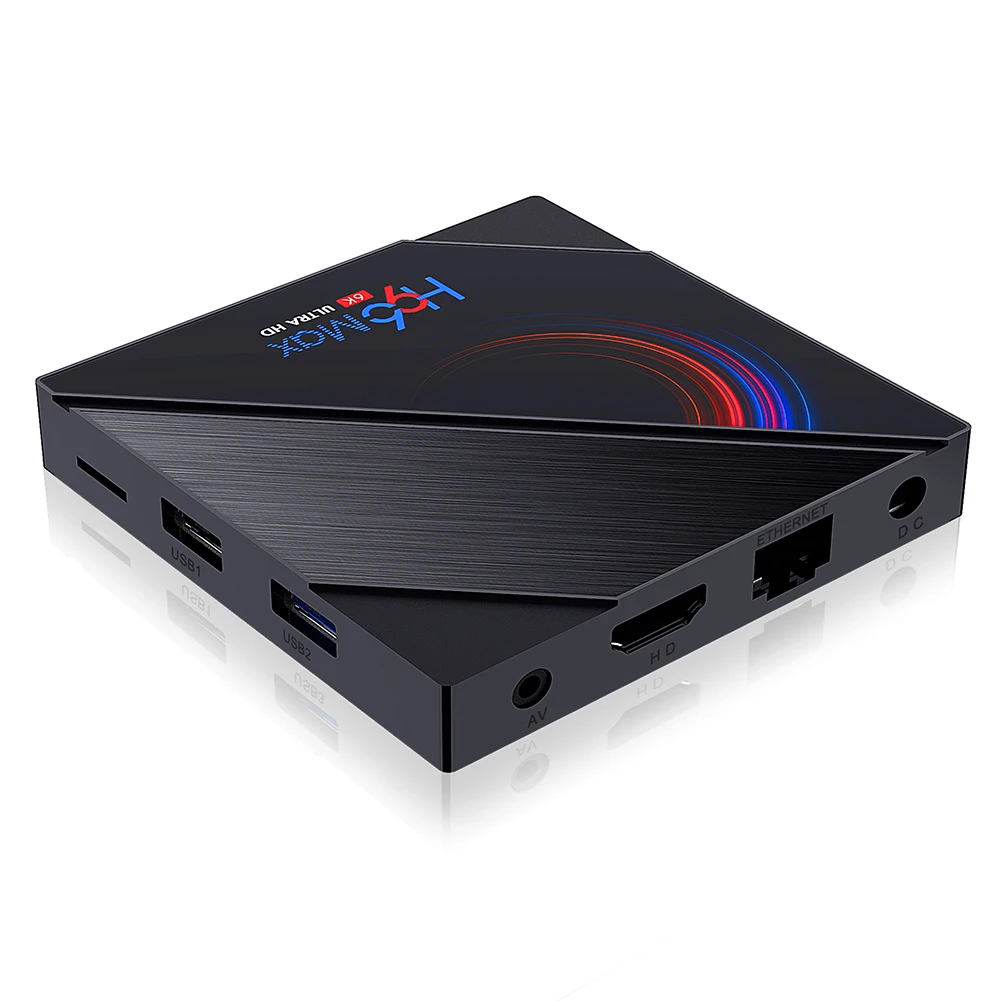 

H96 MAX H616 Quad Core Set Top Box Android 10.0 2GB/4GB+16G/32GB/64GB Bluetooth 4.0 WiFi 6K Smart TV Media Player EU/US/UK Plug
