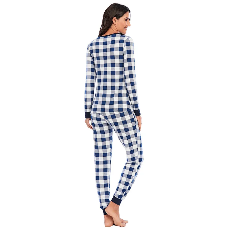 Autumn Winter Women's Pajamas Long-sleeved Trousers Warm Comfortable Casual Home Wear Pajama Set Women Sleepwear Pijamas Women