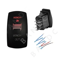 winch in winch out 7p on off on dpdt rocker switch for car boat motorcycle atvs side by side utvs trailers