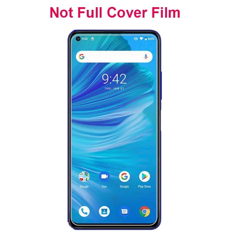 Чехол для UMI Umidigi F2 9H Взрывозащищенная фотопленка 6 53 дюйма защитное закаленное