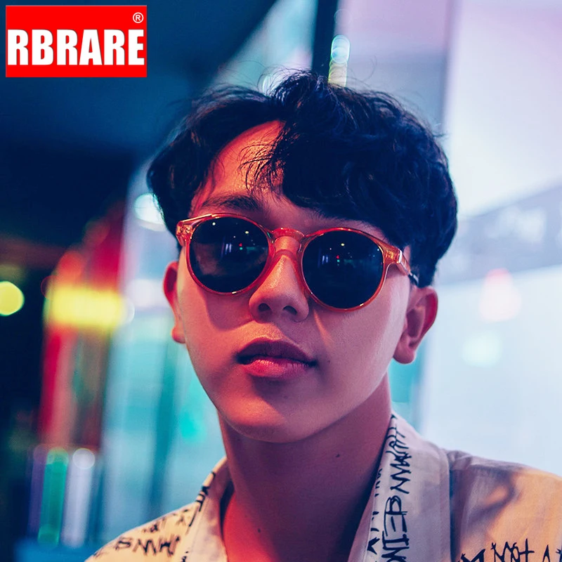 RBRARE Round Thick Border Sunglasses Women/Men Classic Leopard Outdoor Oculos De Sol Gafas Luxurious Brand Driving Sun Glasses | Аксессуары