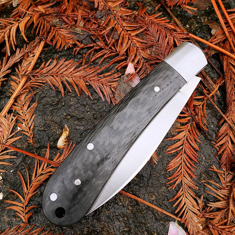 

60HRC Brother 1508CF VG10 blade Folding knife Slip Joint Pocket Knife EDC survival tactical outdoor hunting floder knives