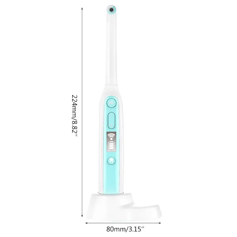 1080P 2MP высокой четкости беспроводной WIFI интраоральная камера 8 светодиодный