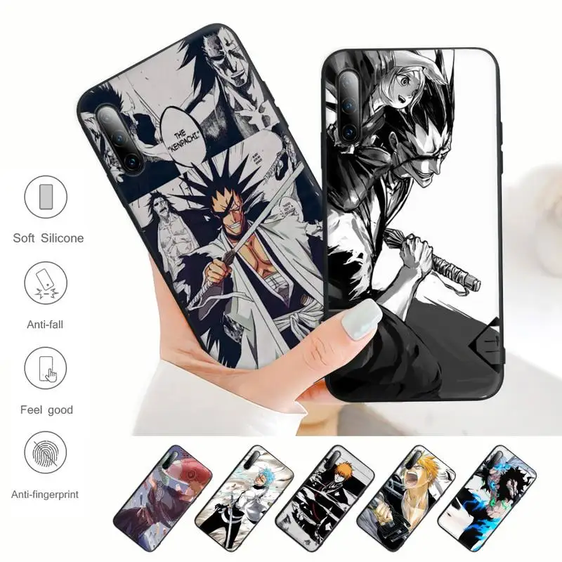 Фото Ichigo Kenpachi Bleach Manga Anime Phone Case For Redmi Note 6 8 9 10 Pro 9s 8t 7 5A 5 4 4x Silicone Cover Мобильные телефоны и Ichigo Kenpachi Bleach Manga Anime Phone Case For Redmi Note 6 8 9 10 Pro 9s 8t 7 5A 5 4 4x Silicone Cover Мобильные телефоны и