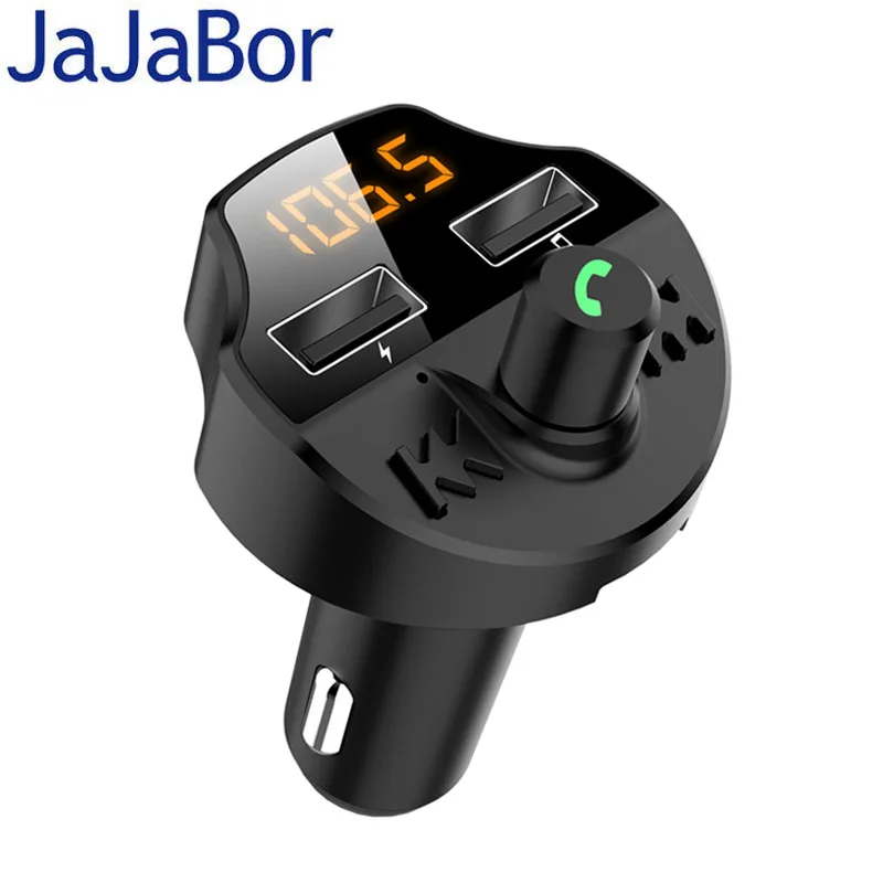 Fm передатчик JaJaBor Bluetooth 5 0 Handsfree автомобильный комплект стерео A2DP воспроизведение