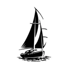 Автомобильные наклейки, забавные яхты, лодки, море, волны, Декор, автомобили, мотоциклы, одежда, ПВХ наклейки 16 см * 10 см