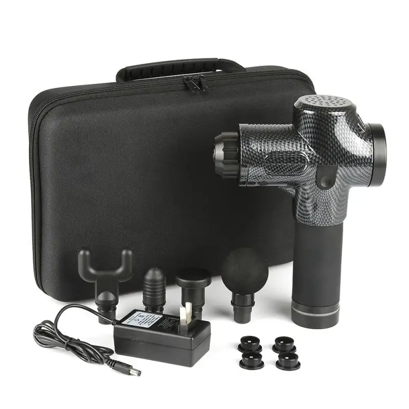 Массажный пистолет для мышц мощный беспроводной ручной электрический массажер