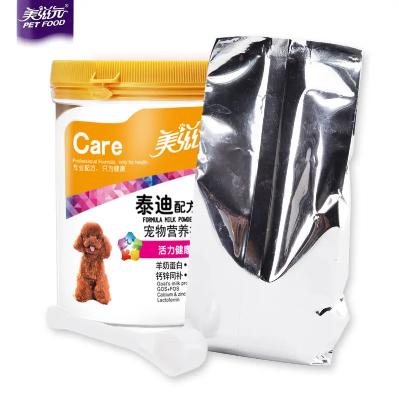 

Teddy formula goat milk powder 350g/can pet nutrition supplement goat milk protein prebiotics Free shipping