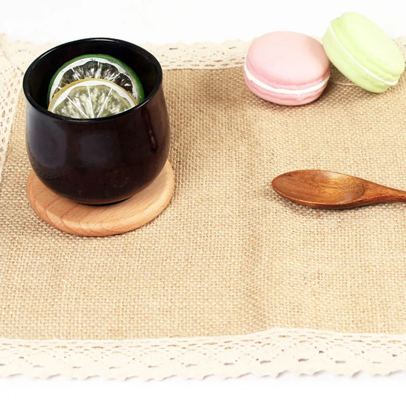 Подставки под чай квадратные круглые прочные для напитков подставки столовые