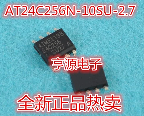 

AT24C256N-10SU-2.7 AT24C256 24C256 SOP8