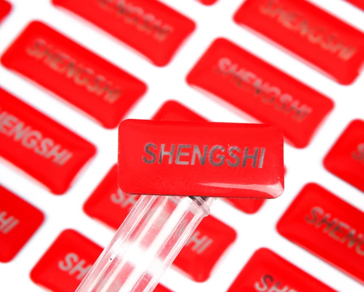 Китайская фабрика дешевая эпоксидная наклейка с индивидуальным дизайном