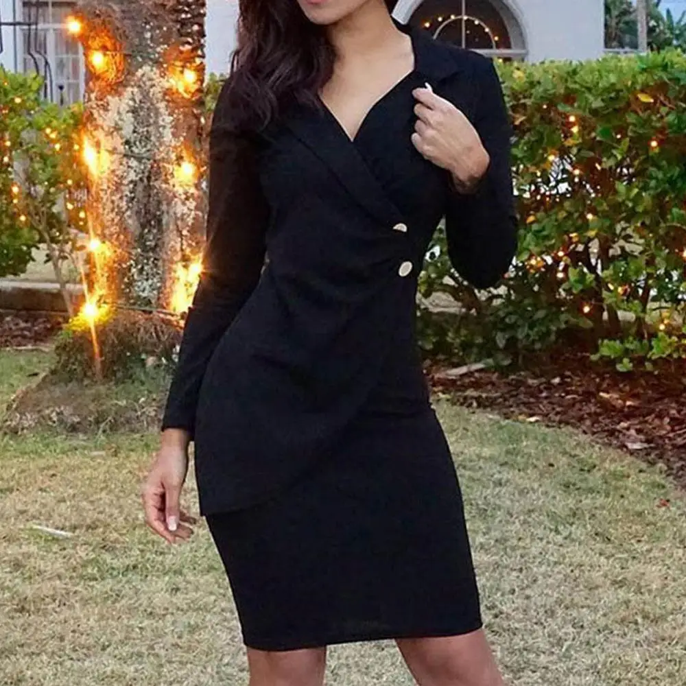 Женское цельное платье блейзер офисное женское официальное облегающее Деловое