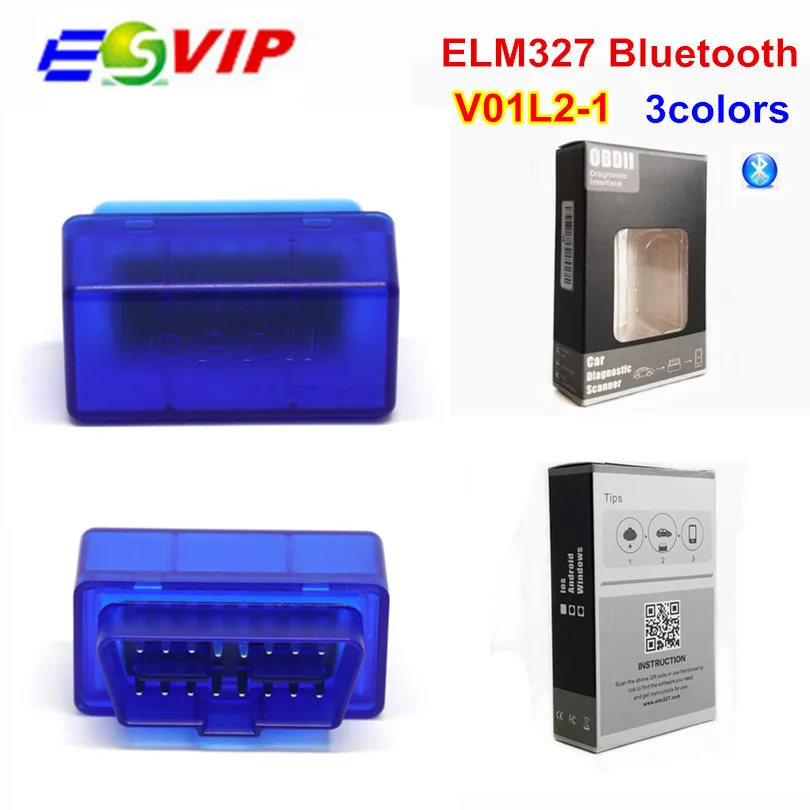 Диагностический интерфейс ELM 327 Новый Стайлинг Автомобильный сканер с Bluetooth elm v1.5