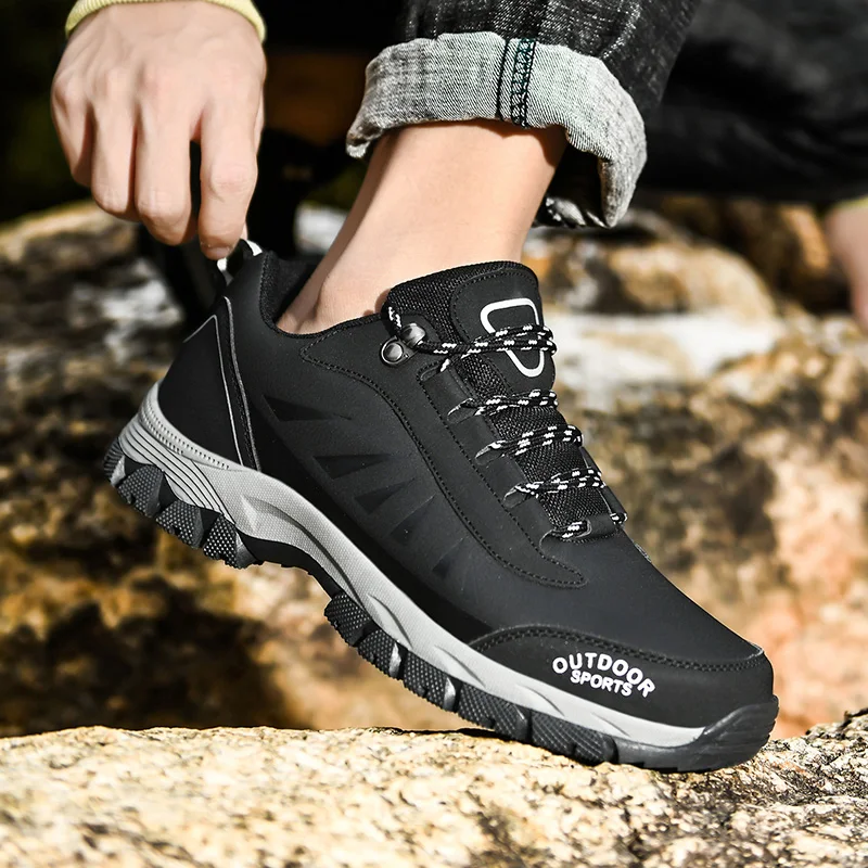 

Men's New Trend Lightweight Jogging Shoes Sports Shoes Men's Comfortable Breathable Shoes Hiking Shoes Breathable Zapatos Hombre