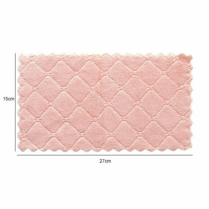 1 шт. сверхвпитывающая микрофибра полотенце для посуды вода впитывающий