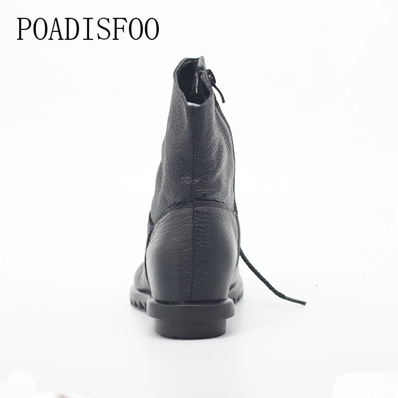 CEVABULE/Женская обувь из натуральной кожи Ботильоны Винтажная Повседневная