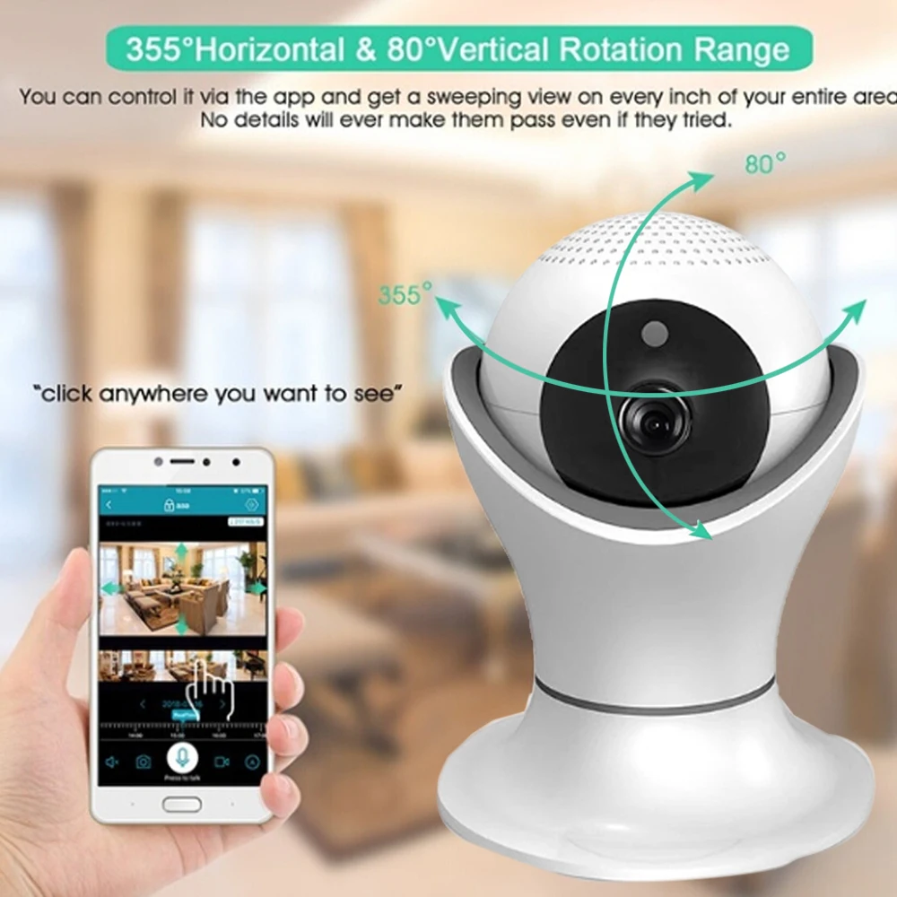 Ip-камера видеонаблюдения 1080p H.264 Wi-Fi 2 0 МП | Безопасность и защита
