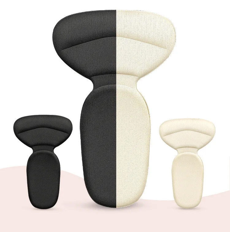Invisible Heel Sticker Cushion Anti-pain Thickening Sponge High-elasticity Non-slip Anti-wear High Heel Shoe Pad Adjustment Size