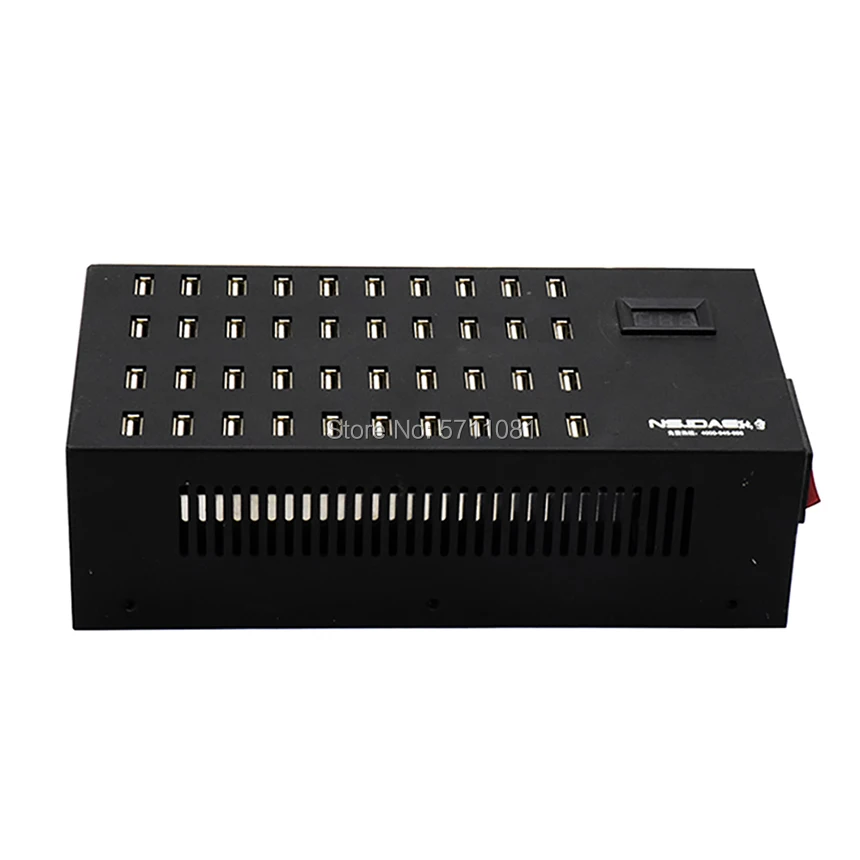 

Зарядная станция с 40 USB-портами, 300 Вт, а