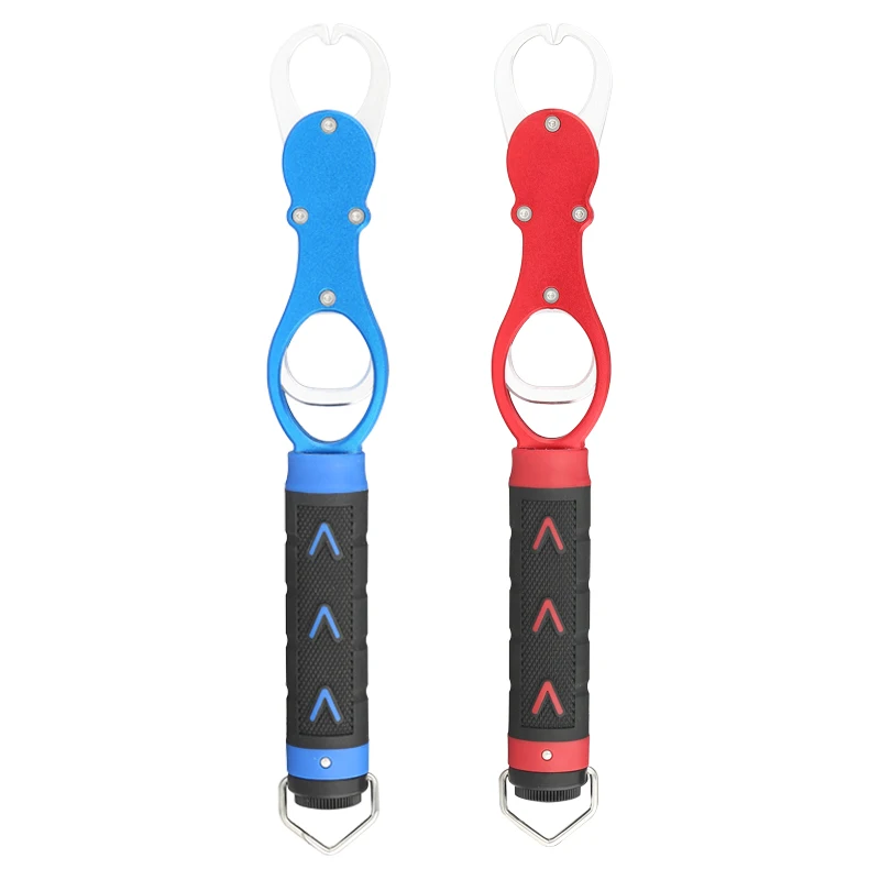 

Fishing Tools Aluminum Fishing Pliers Hook Remover or Fishing Lip Grip Grabber with Scale HA