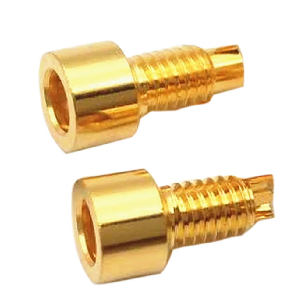 1 пара разъемов для наушников Mini Female запасные части прочная позолоченная