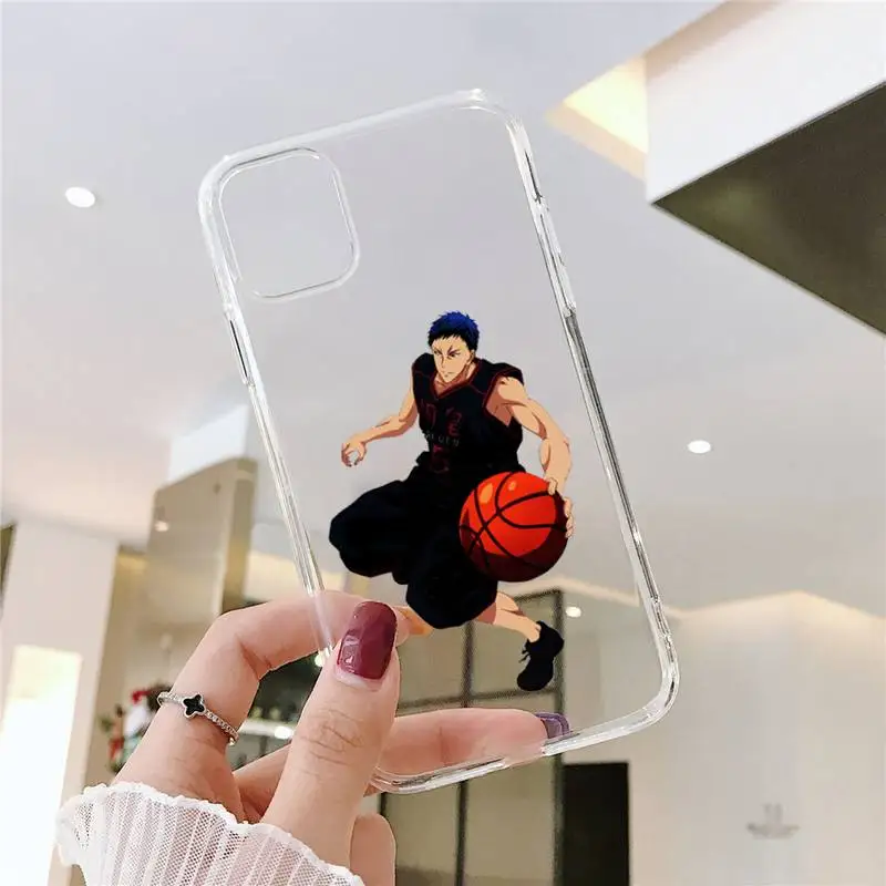 

Kurokos Basket Phone Case Transparent soft For iphone 5 5s 5c se 6 6s 7 8 11 12 plus mini x xs xr pro max