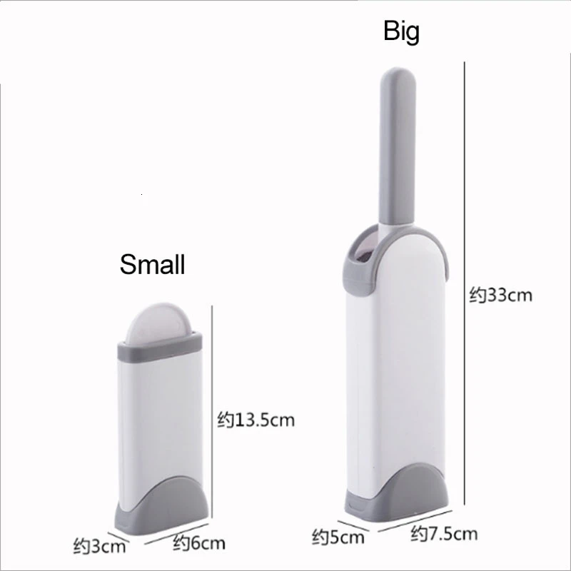 Многоразовая щетка ролик для удаления шерсти домашних животных|Липкие ролики и
