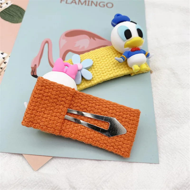 Disney 1 шт. с рисунком из мультфильма Микки заколка для волос в Корейском стиле