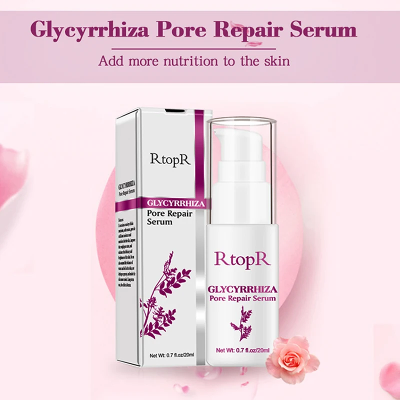 

Сыворотка для лица RtopR Glycyrrhiza, сыворотка для очищения пор, уменьшение пор, контроль жирности, разглаживание пор, большой женский уход 20 мл