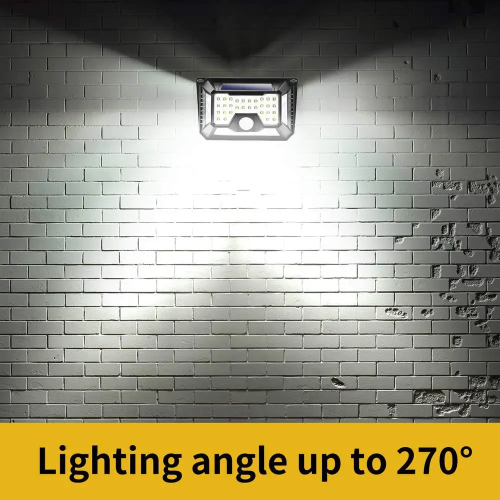 68 светодиодный ночник с датчиком движения на солнечной энергии уличный