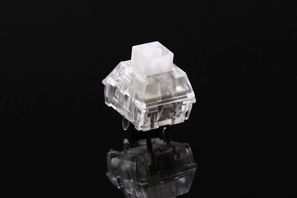 

kailh box crystal tactile switch SMD clear MX Switches For Backlit Mechanical Gaming keyboard 62g 67g 5pin 50m clear housing