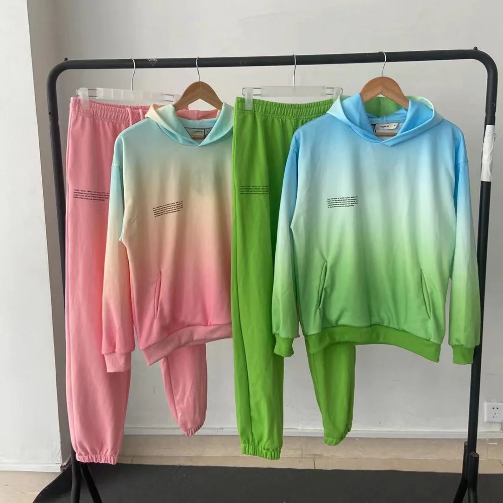 

Новинка 2021, Стильный хлопковый весенне-осенний свитер с капюшоном из меняющейся ткани, спортивные брюки с капюшоном, женская спортивная оде...