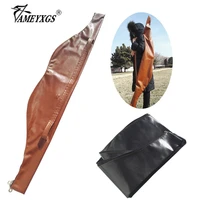 153x27cm archery traditional recurve bow bag pu leather portable hunting bow bag for outdoor hunting shooting accessories