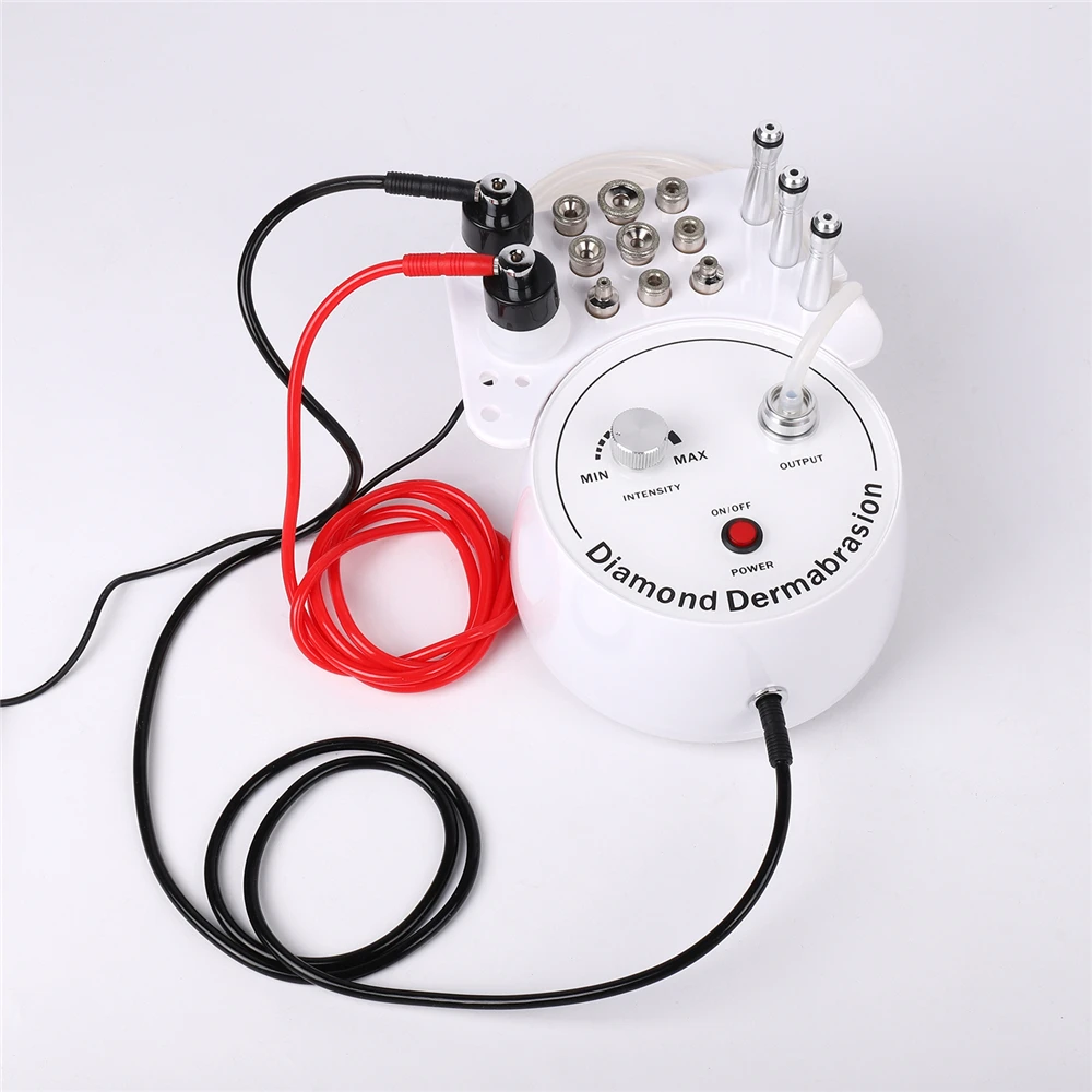 3 в 1 Алмазная машинка для микродермабразии Машинка дермабразии водяной спрей